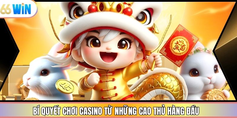 Bí quyết chơi casino từ những cao thủ hàng đầu
