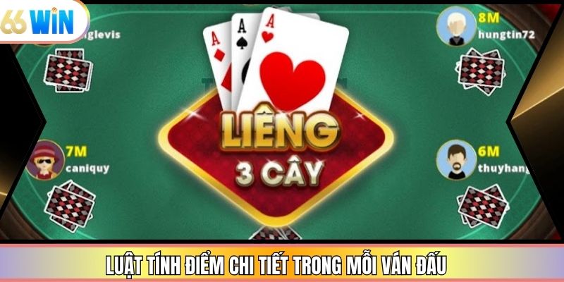 Luật tính điểm chi tiết trong mỗi ván đấu