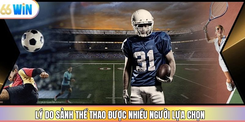 Lý do sảnh thể thao được nhiều người lựa chọn