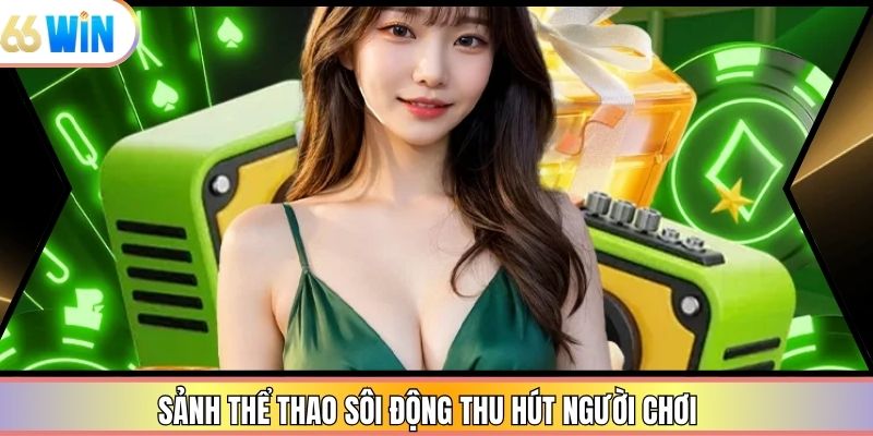 Sảnh thể thao sôi động thu hút người chơi