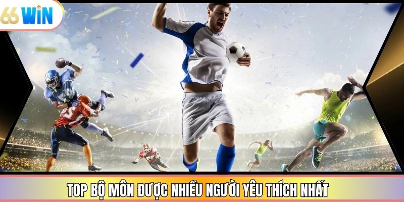 Top bộ môn được nhiều người yêu thích nhất